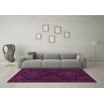 thumbnail image 3 of Ahgly Company Indoor Rectangle Persian Purple Traditional Area Rugs, 8' x 10', 3 of 4