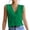 Green, variant on YUEVORA Sleeveless V Neck Blouse for Women, Summer Casual Layered Pleated Tank Top, Lightweight Solid Color Dressy Top for Office Work and Daily Wear