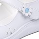 thumbnail image 3 of Zapatos Planos Versátiles Mary Jane Nurse Damas Slip On Lolita Naturas para Mujer Cuero Sin Deslizamiento Ligero Blanco, 3 of 9