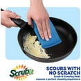 thumbnail image 2 of SCRUBIT Multi-Purpose Scouring Pad - Non-Scratch Cleaning Sponges for Pots, Pans, Dishes, Utensils & Non-Stick Cookware - Scrubbing Pads Use for Kitchen, Bathroom & More - 6 Pack (Blue), 2 of 2