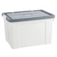 thumbnail image 1 of Caja de plástico impermeable a prueba de humedad, caja de almacenamiento transparente, caja de acabado grande engrosada, caja de almacenamiento portátil, 1 of 6