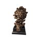 thumbnail image 3 of Estatua de cabeza , figura coleccionable, arte de 12 pulgadas de alto, estatua de animales, escultura de cabeza de resina para estudio perfecl estatuilla de león, 3 of 8