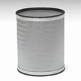 thumbnail image 1 of Bath Jewelry Diamond Pattern Round Vinyl Wastebasket Silver/Silver, 1 of 1