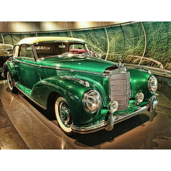 Mercedes 300S- CANVAS OR FINE PRINT WALL ART