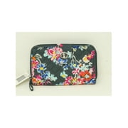 Vera Bradley Gray Floral RFID Wallet