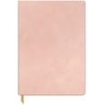 thumbnail image 1 of UTAH-DesignWorks Ink Vegan Suede Flexible Cloth Journal Notebook with 192 Lined Pages and Ribbon Bookmark for Work, Writing, Journaling - 5.75" x 8" Dusty Blush Journal, 1 of 4