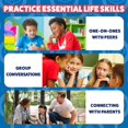 thumbnail image 5 of Paquete de expansión Thinkpsych Chat Chains - Juegos de asesoramiento y terapia para adolescentes - Juegos de habilidades sociales para niños Juguetes de terapia Juegos de logopedia - Edades 8-99, 5 of 5
