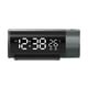 thumbnail image 1 of Naiovety Reloj despertador de proyección digital 2 relojes despertadores compatibles Reloj proyector fácil de leer con proyector Decoración del hogar, 1 of 6