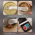 thumbnail image 2 of Flash Deals! Bottle Opener Stainless Steel Spork Camping Utensil with Spoon Fork Bottle Can Opener 5 In1 Functional Multi Flatware Outdoor Cooking Equipment Silver, Kitchen Essentials Clearance Sale, 2 of 9