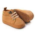 thumbnail image 3 of Baby Girls Boys Shoes Soft Anti-Slip Sole Newborn High Top Walking Shoes Unisex Infant Sneaker Non-Slip Soft Sole Toddler Newborn Baby Shoes Crib Shoes, 3 of 8