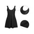 thumbnail image 5 of Sexy Dance Ladies Women One Piece Swimsuit Swimdress Plus Size Swimwear Beachwear, M-XXXXXL Swimming Bathing Suit Push Up Bra Padded Backless Tummy Control Swimming Suit Summer Fall Beach, 5 of 6