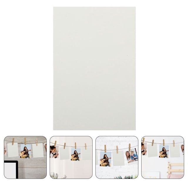 Phenofice 4pcs Aluminum Sublimation Sign Blanks Rectangular White Custom Design for Signage