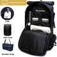 thumbnail image 2 of Mochila de viaje KAKA 2070 Durable Convertible de 40 L para 17,3", 2 of 6