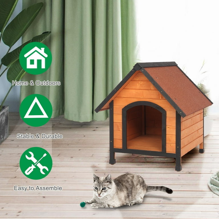 Home Wood Pet Shelter, x x Dog Houses for Small