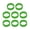 Green, variant on Lerpwige 8pcs Silicone Rings not Wear Silicone Covers Easy to Use for P5 Controller