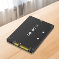 thumbnail image 1 of Peggybuy Combo M.2 NGFF B-Key & MSATA SSD To SATA 3.0 Adapter Converter Case Enclosure 6Gbps NGFF SSD Converter M.2 NGFF SSD To SATA 3.0 Adapter Card Support 2230 2242 2260 2280 SSD, 1 of 9