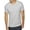Light Grey, variant on Next Level Apparel Men's Sueded V-Neck T-Shirt