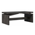 thumbnail image 3 of Walker Edison Modern Easy Assembly Split-Top Coffee Table, Black Oak, 3 of 10
