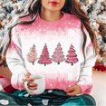 thumbnail image 1 of Aujourd'hui Réduction! Aqestyerly Hauts de Noël Grande Taille Blouse à Manches Longues Imprimée de Noël pour Femmes Col Rond Tunique Décontractée, 1 of 4