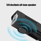 thumbnail image 5 of Luz de bocina solar recargable, sensor de luz inteligente, 120dB, luz para bicicleta, 5 of 6