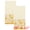 Yellow, variant on Unique Bargains 2 Pack Pure Cotton Rose Jacquard Hand Towels Yellow 29" x 13"