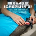 thumbnail image 3 of Coleman OneSource Rechargeable Adjustable Heated Sleeping Bag, Teal, 3 of 7