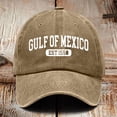 thumbnail image 2 of Vintage Print Washed Cap For Men And Women Adjustable Unisex Baseball Hat, 2 of 3