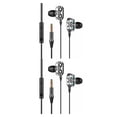 thumbnail image 4 of Inteprter Auricular con cable Interfaz portátil de 3,5 mm Juego de reducción de ruido Auriculares para jugar Negro 2Conjunto, 4 of 6