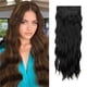 thumbnail image 5 of Xihbxyly Extensiones de Cabello Largo y Rizado para Mujer, con Ondas de Agua, de Fibra Química, En Cuatro Piezas., 5 of 5