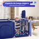 thumbnail image 2 of Corralito para Bebé, Centro de Actividades Interior con Base Antideslizante, Corralito Bebe para Juegos y Actividades, Fácil de Montar y Limpiar (Azul), 2 of 9