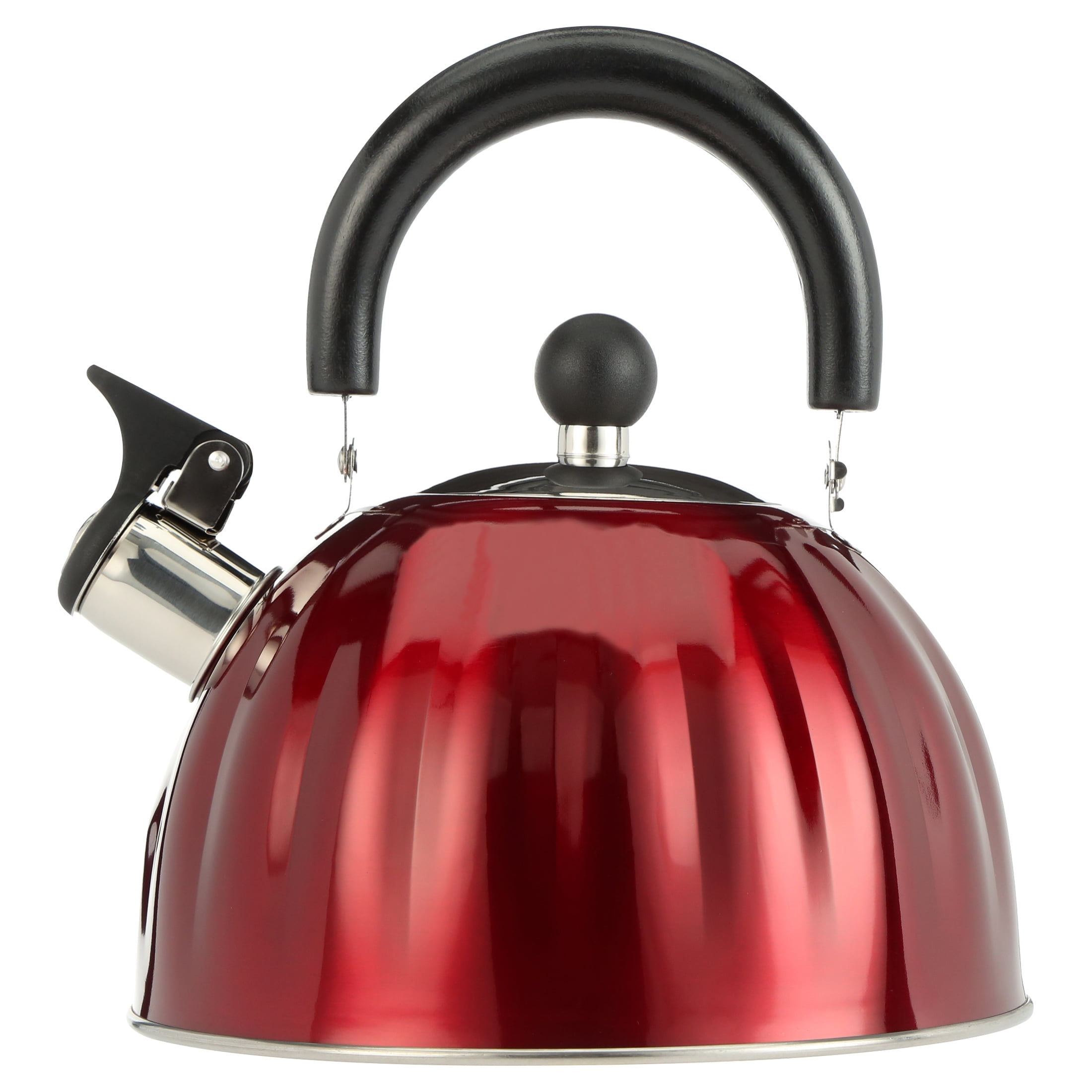 Mr. Coffee Quentin 1.5 Quart Tea Kettle With Fold Down Handle in Red in  2023