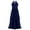 Navy lue, variant on inhzoy Kids Girls Chiffon Flower Girls Dress Sequins Halter Neck Bridesmaid Wedding Evening Party Gowns Maxi Formal Dress Ivory 16