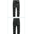 thumbnail image 5 of SOOMLON Mens Casual Pants Lightweight Summer Beach Yoga Pants Pocket Beach Pants Multi Overalls Pants Elastic Training Trousers Sports Pants Black XL, 5 of 7