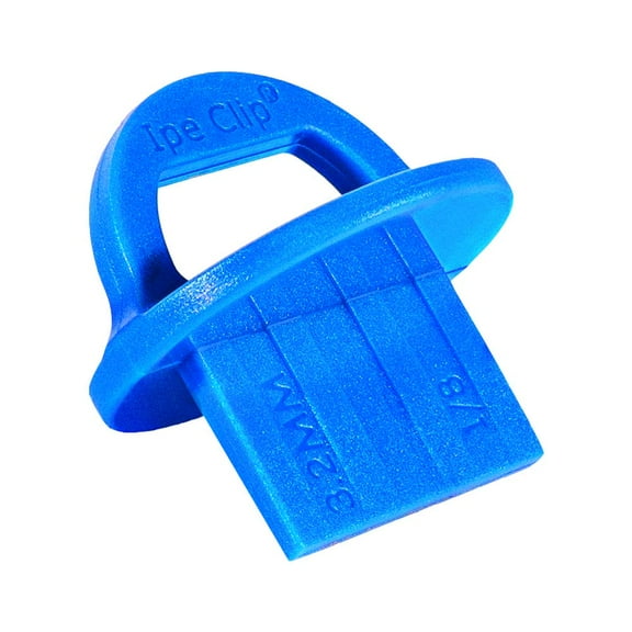 DeckWise WiseGuides 1/8" Gap Deck Board Spacer Guide for Hardwood, Pressure Treated Lumber, Thermal Wood, PVC and Composite Decking Alignment (20 Pack)