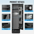 thumbnail image 2 of Omethey Gun Safe, Quick Access Gun Safes With Drawer, 4-5 Gun Safe For Shotgun , Removable Shelf And Bags, Digital Keypad Gun Safe With Adjustable Gun Rack, 2 of 6