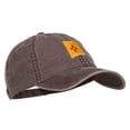 thumbnail image 5 of New Mexico State Flag Map Embroidered Washed Cap - Brown OSFM, 5 of 5
