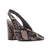 Womens Vince Camuto Tashinta Sling Back Pumps, Mulberry/Ochre Multi