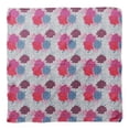 thumbnail image 4 of Bimba Pink Carnation Floral Pure Silk Printed Head Bandanas Summer Neck Wrap Scarf 40 x 80 Inches, 4 of 6