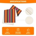 thumbnail image 6 of Hzzsbu Mexican Style Linen Table Runners Mexican Fiesta Party Colorful Striped Table Runners Kitchen Dining Table Decor, 6 of 7