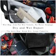 thumbnail image 4 of Hearts Battle DuffleBag 17.7" with Shoe Bag, Sports Bag, Soccer Bag, Luggage Bag - Zipper Pocket, Large Capacity, 4 of 6