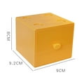 thumbnail image 6 of Portable Multifunctional Fully Open Makeup Organizer, Drawer Makeup Storage Box Desktop Sundry Storage Pen Container Home Office Art Supplies (1 Box), 6 of 8