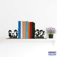 thumbnail image 3 of Handmadetneonsign Penguin Metal Bookends, Cute Penguin Name Bookend, Penguin Lover Gift Table Bookshelf Decor 80323, 3 of 4