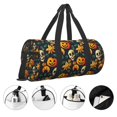 thumbnail image 5 of KLL Halloween Skull Duffle Bag For Men Women Sport Gym Fitness Tote Travel Training Workout Basketball Football Weekender, 5 of 8
