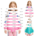 thumbnail image 3 of TIREOW Girls Hooded Windbreaker Color Blocking Full Zip Long Sleeve Windproof Sports Coat Lightweight Casual Outdoor Outerwear, 3 of 8