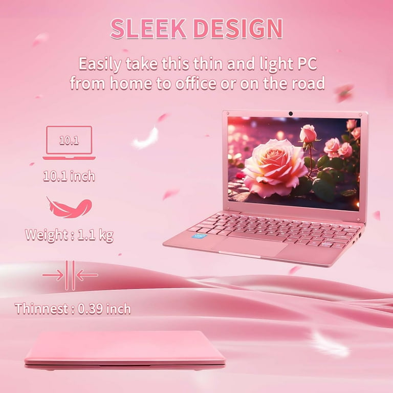Win11 Pro/Office 2019】 10.1-inch Mini Laptop Celeron N4020
