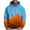 Light Blue, variant on Fmbrln Mens Fall Winter Warm Fleece Hoodies Long Sleeve Gradient Print Hooded Sweatshirts Loose Comfy Pullover Tops with Pockets Light Blue 4XL