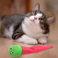 thumbnail image 3 of DOPI Cat Toy Interactive Caterpillar Design Plush Clean Teeth Chewing Toy with Catnip Pet Supplies, 3 of 8