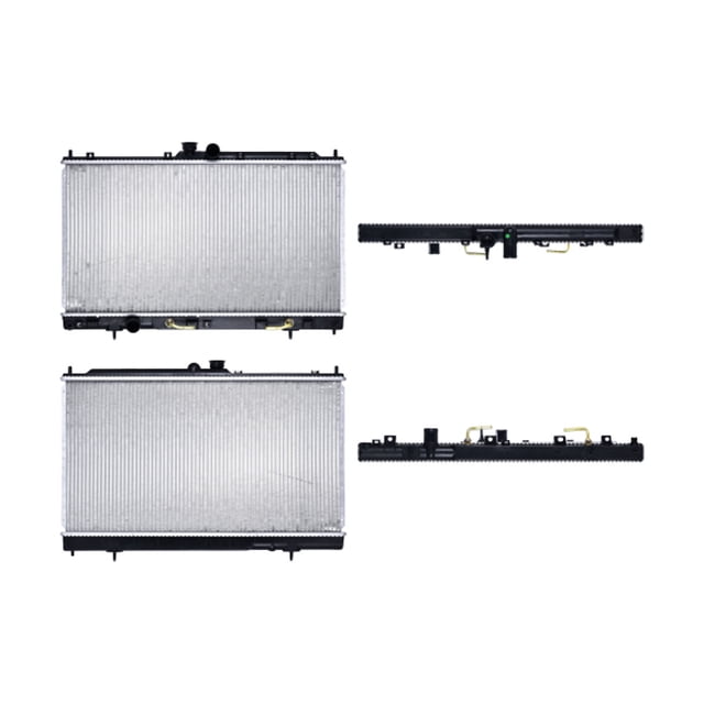 Radiador De Agua Lancer 2002 A 2007 Mitsubishi L4 2.0L Aut Soldado Polar .