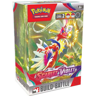 Pokemon Build and Battle Box with Paldea Evolved Booster Packs and