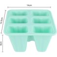 thumbnail image 2 of Popsicle Molds 12pieces Silicone Ice Pop Out Molds BPA Free Reusable Easy Releasing Ice Pop Maker Pack of 2 Ice Pop Molds with Popsicle Sticks，Cleaning Tool and Funnel (D), 2 of 7